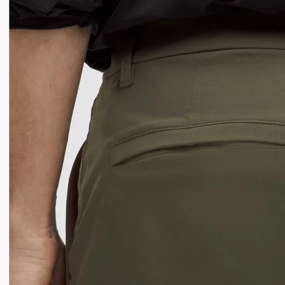 Lululemon Men’s ABC Slim-Fit 5 Pocket Pants in Olive - Picture 5 of 14